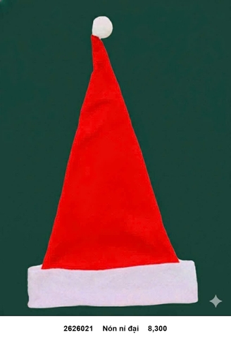 Nón nỉ đại - Trang trí Noel 2026