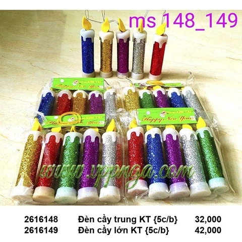 Đèn cầy lớn KT - Trang trí Noel 2026