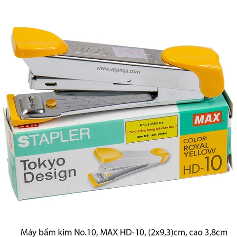 Máy bấm kim giấy Stapler No.10 MAX HD-10