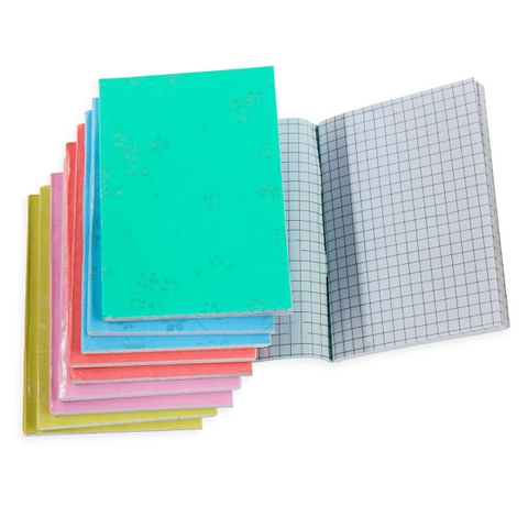 Sổ bỏ túi bìa thơm Mèo Dép (8x11.5)cm (1 Cuốn)