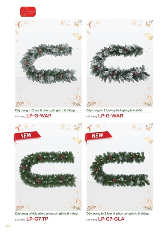 Các loại dây trang trí có trang trí (Changchiia 2026) (Catalogue trang 65)