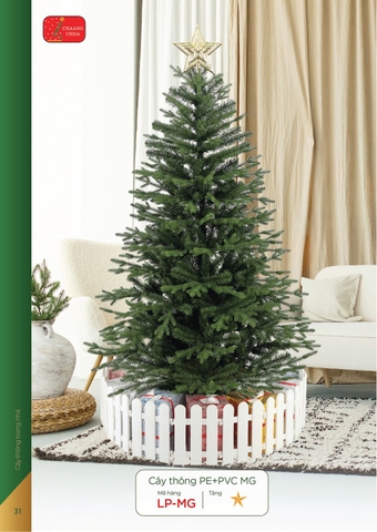 Cây thông pe + pvc mg (Changchiia 2026) (Catalogue trang 31)