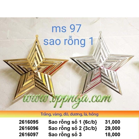 Sao rỗng - Trang trí Noel 2026