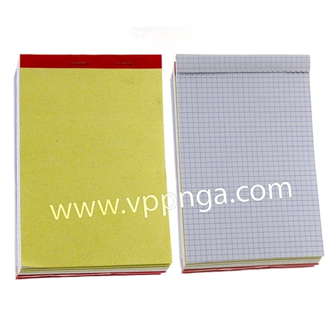 Sổ cùi xé carô lớn (12,5x19)cm (10 cuốn/lốc)