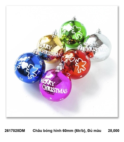 Châu bóng hình - Trang trí Noel 2026