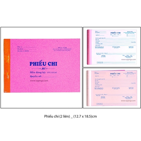 Phiếu chi (2 liên)