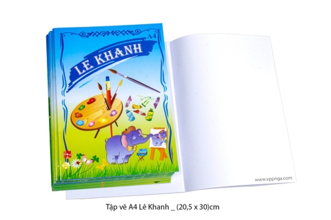 Tập vẽ A4 Lê Khanh