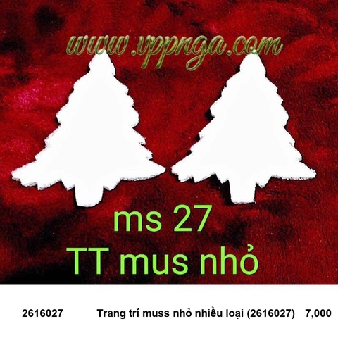 Dây chữ Merry muss - Trang trí Noel 2026