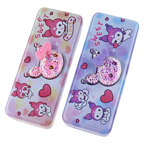 Hộp bút thiếc có bảng cửu chương Hình Kuromi B-768
