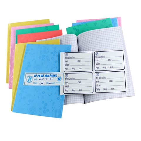 Sổ bỏ túi bìa thơm Mèo Dép (13x19)cm, Lớn (1 Cuốn)