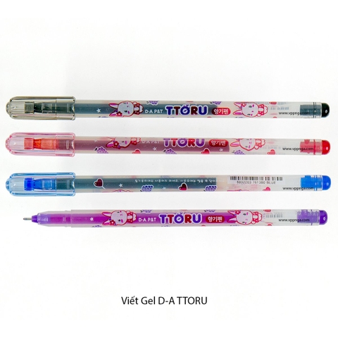 Viết Gel D-A TTORU, tím