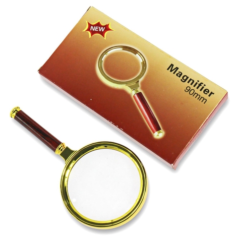Kính lúp 90mm vàng Magnifier (1 Cái)