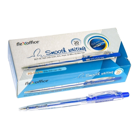 Viết bi bấm TL, FO-03/VN (20c/h), đỏ