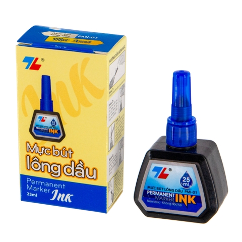 Mực lông dầu Thiên Long PMI-01, đen