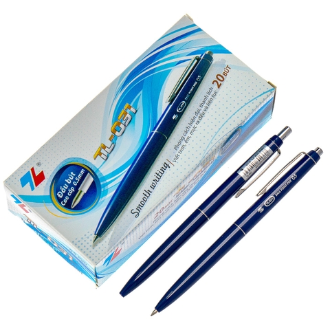 Viết bi bấm TL-031 (20c/h), đen
