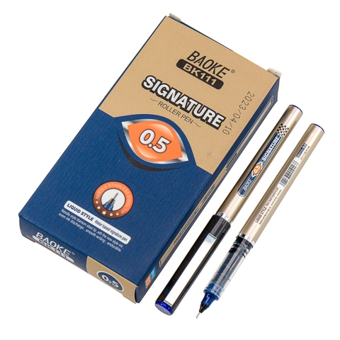 Bút nước Rollerball Baoke - BK111, đỏ