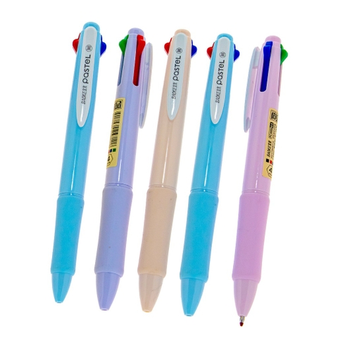 Viết Gel bấm 4 màu Baoke PC3988