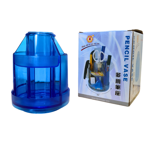 Kệ cắm viết nhựa tròn xoay TTM-3009 (1 Cái)