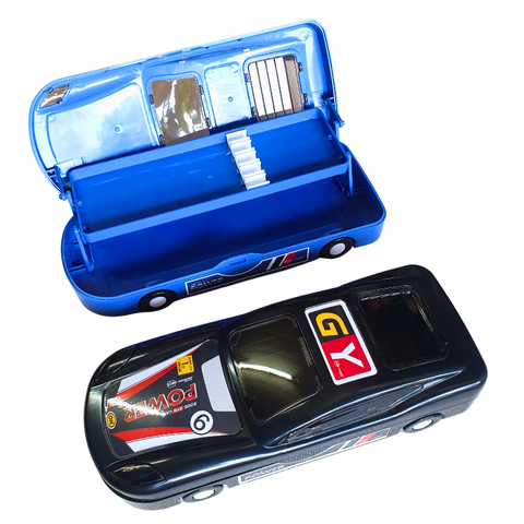 Hộp bút xe hơi 2 tầng No:3564 (20cm x 8cm x 4cm) (1 hộp)