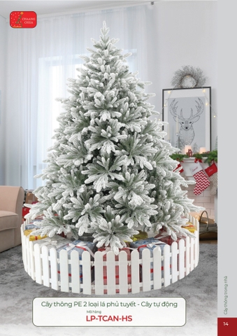 CÂY THÔNG PE 2 LOẠI LÁ PHỦ TUYẾT - CÂY TỰ ĐỘNG (CHANGCHIIA 2025) (TRANG 14)