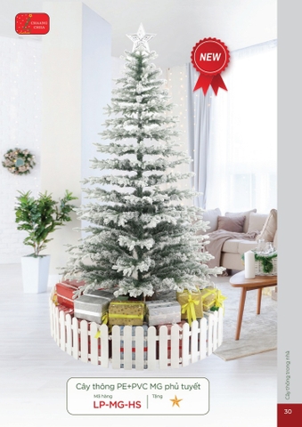 CÂY THÔNG PE + PVC MG PHỦ TUYẾT - CÂY TỰ ĐỘNG (CHANGCHIIA 2025) (TRANG 30)