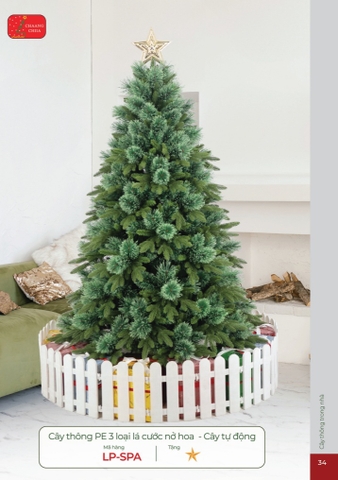 CÂY THÔNG PE 3 LOẠI LÁ CƯỚC NỞ HOA - CÂY TỰ ĐỘNG (CHANGCHIIA 2025) (TRANG 34)