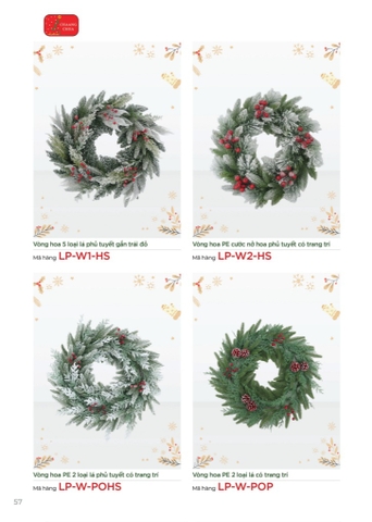 CÁC LOẠI VÒNG HOA CÓ TRANG TRÍ (CHANGCHIIA 2025) (TRANG 57)