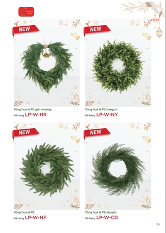 CÁC LOẠI VÒNG HOA CÓ TRANG TRÍ (CHANGCHIIA 2025) (TRANG 56)