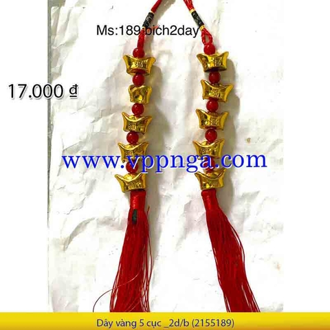 Dây vàng 5 cục _5d/b (2355189)