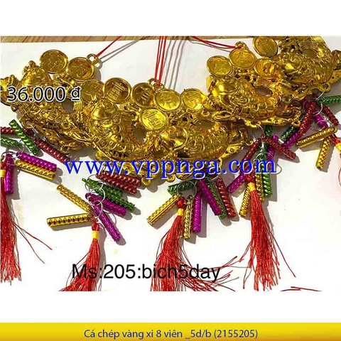 Cá Chép Vàng Xi 8 Viên _5d/b (2355205)