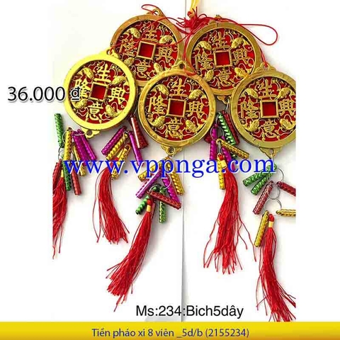 Tiền Pháo Xi 8 Viên _5d/b (2355234)