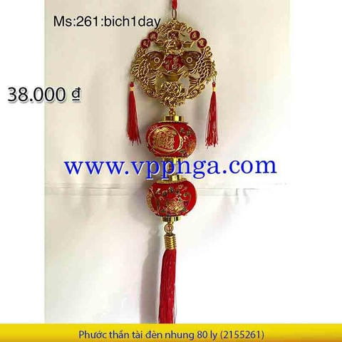 Phước Thần Tài Đèn Nhung 80 Ly _1d/b (2355261)