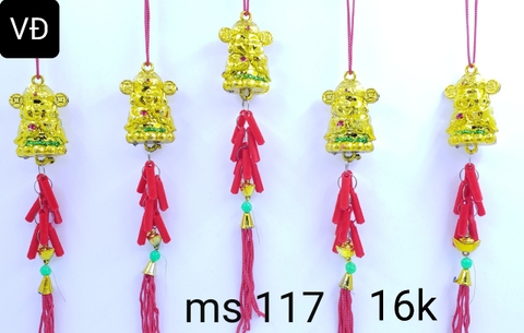 Thần tài nhỏ + pháo nhung nhí _5d/b (VD117)