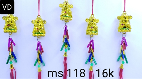 Thần tài nhỏ + pháo màu nhí _5d/b (VD118)