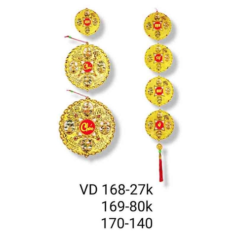 Dây đồng tiền tứ quý số 3 (VD169)