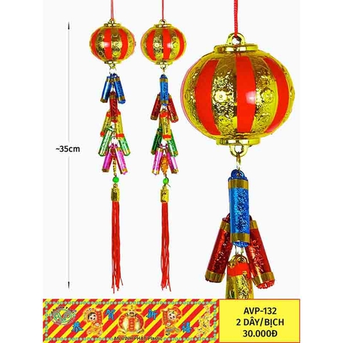 Đèn hoa 6cm + pháo 1cm xi _2d/b (AVP132)