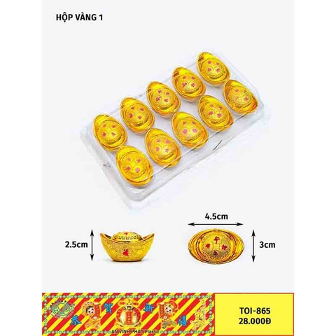 VÀNG HỘP 1, {10C/H} (A865)