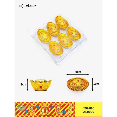 VÀNG HỘP 2, {6C/H} (A866)