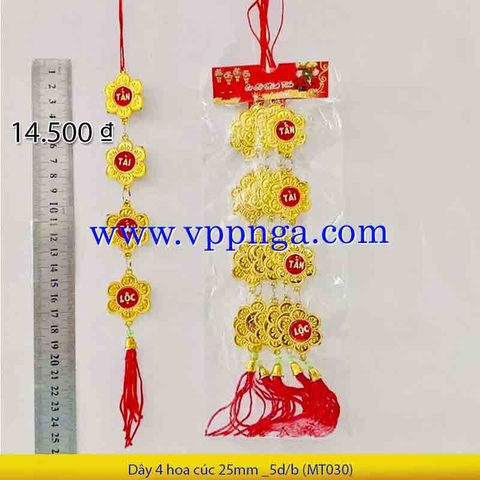 Dây hoa cúc vàng 30mm _5d/b (MT030)