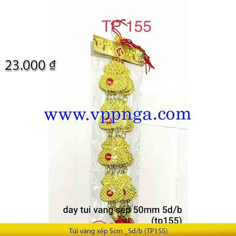Túi vàng xếp 5cm _5d/b (TP155)
