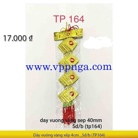 Dây vuông vàng xếp B 4cm _5d/b (TP164)