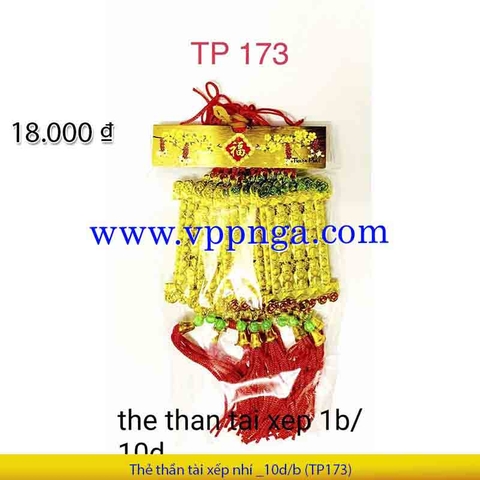 Thẻ thần tài xếp nhí _10d/b (TP173)