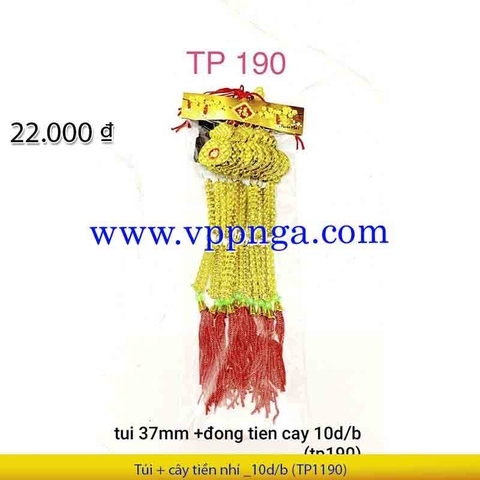Túi + 2 cây tiền nhí _10d/b (TP190)
