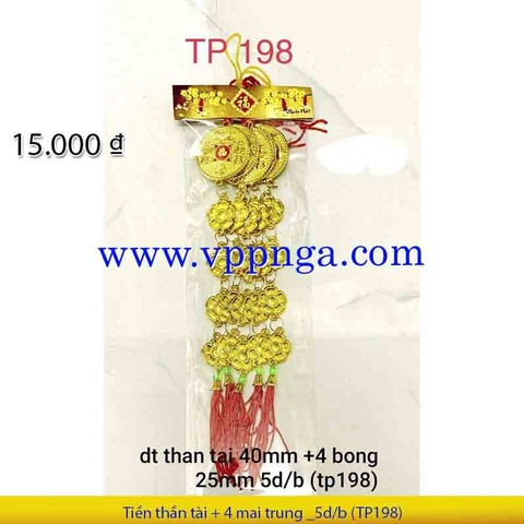 Tiền thần tài + 4 mai trung _5d/b (TP198)