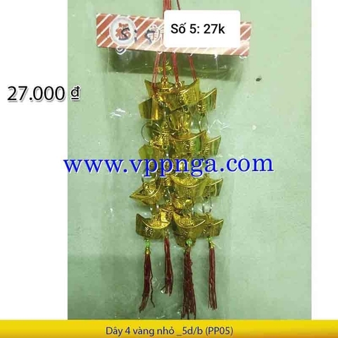 Dây 4 vàng nhỏ _5d/b (PP05) - Mua >=10 giảm 20%