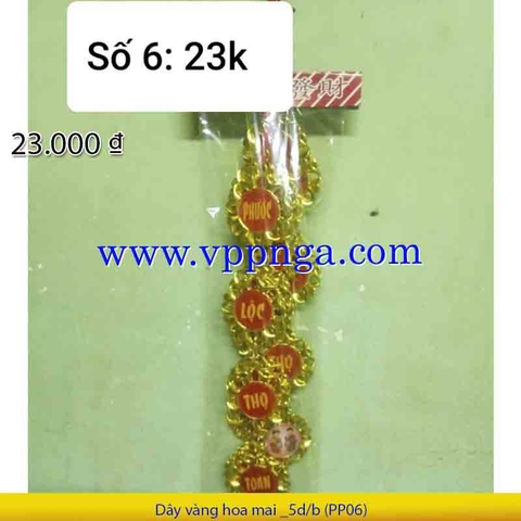 Dây vàng hoa mai _5d/b (PP06)