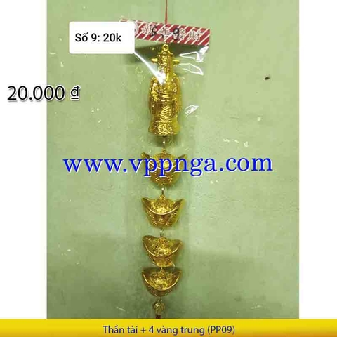 Thần tài + 4 vàng trung (PP09) - Mua >=10 giảm 20%