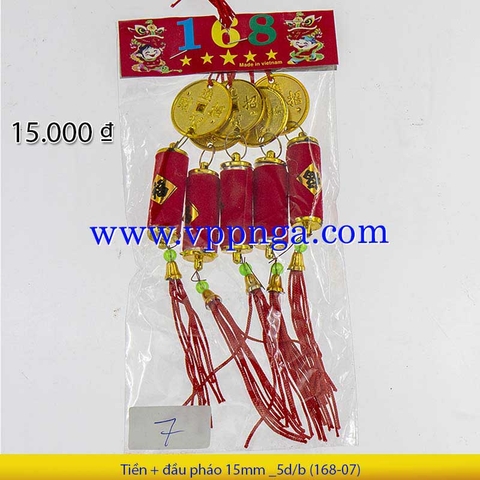 Đèn nhung + đồng tiền cây _5d/b (Q 07)