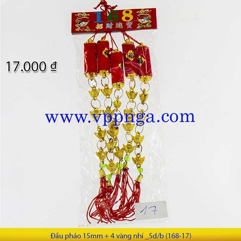 Đèn nhung + pháo hoa vĩ _5d/b (Q 17)