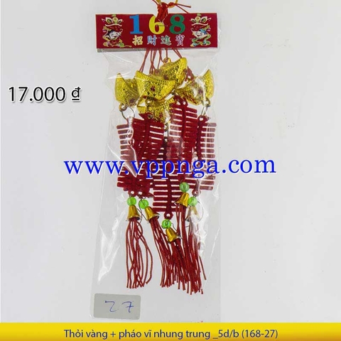 Vuông nhung + đèn nhí nhí _5d/b (Q 27)